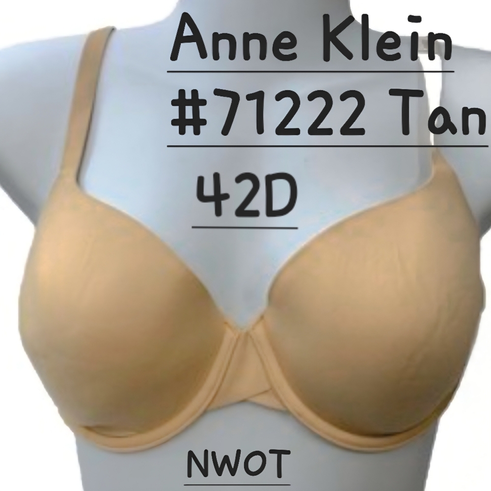 Anne Klein 42D Bra #71222 NWOT